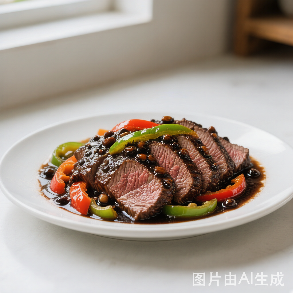 Beef with Black Bean Sauce 豉汁牛肉 — homemade Chinese food