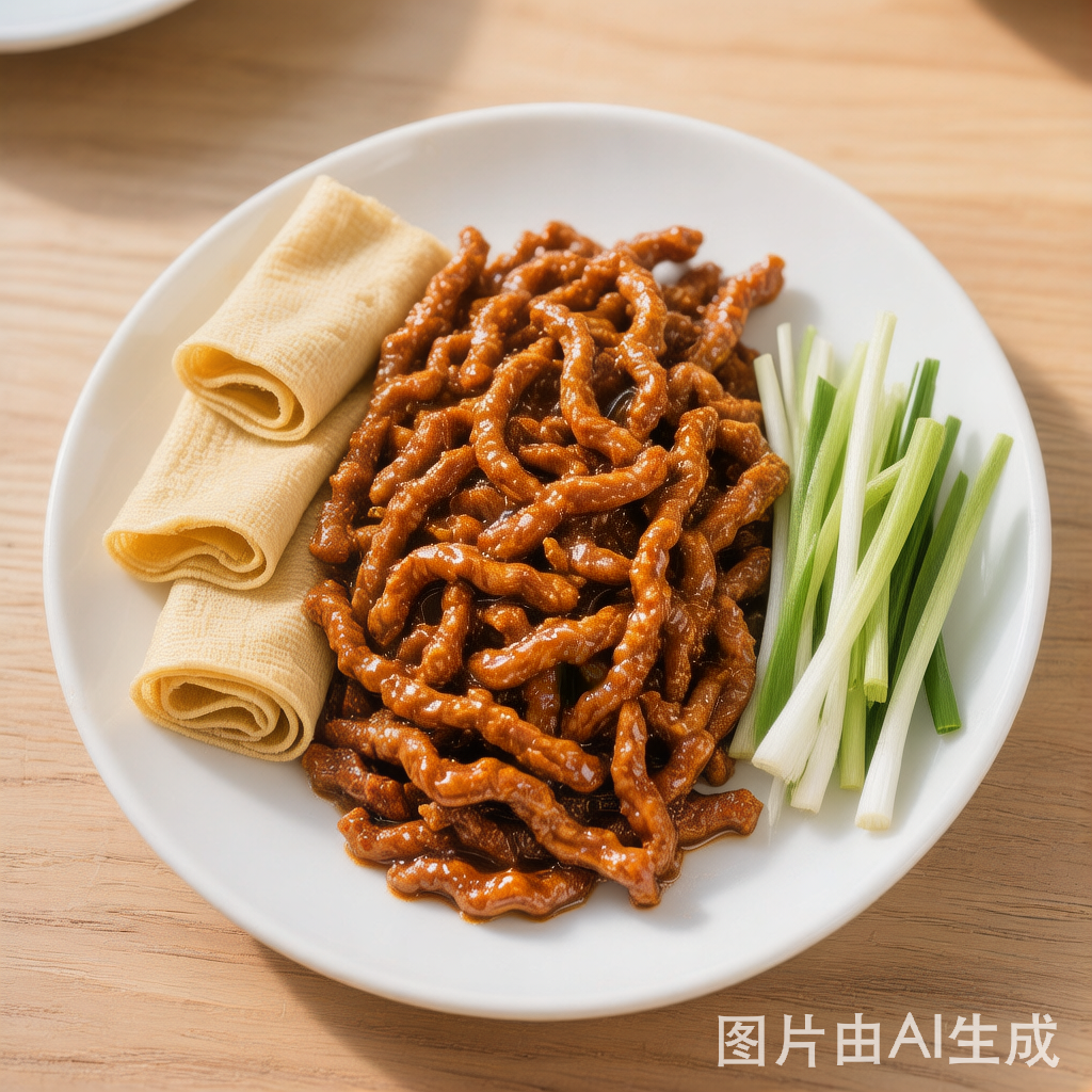 Beijing Sauce Shredded Pork (Jiang Si Rou) 京酱肉丝 — homemade Chinese food