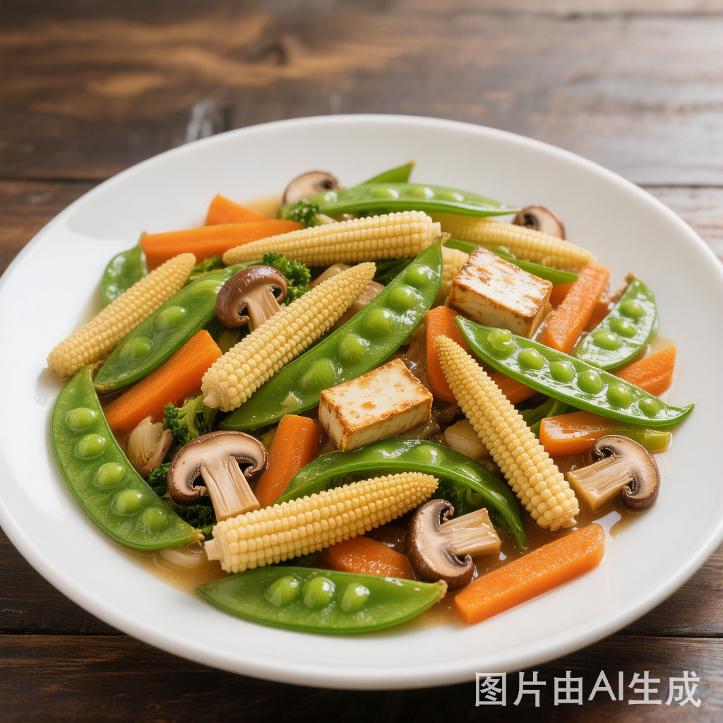 Buddhist Vegetable Stir-Fry 素炒时蔬 — homemade Chinese food