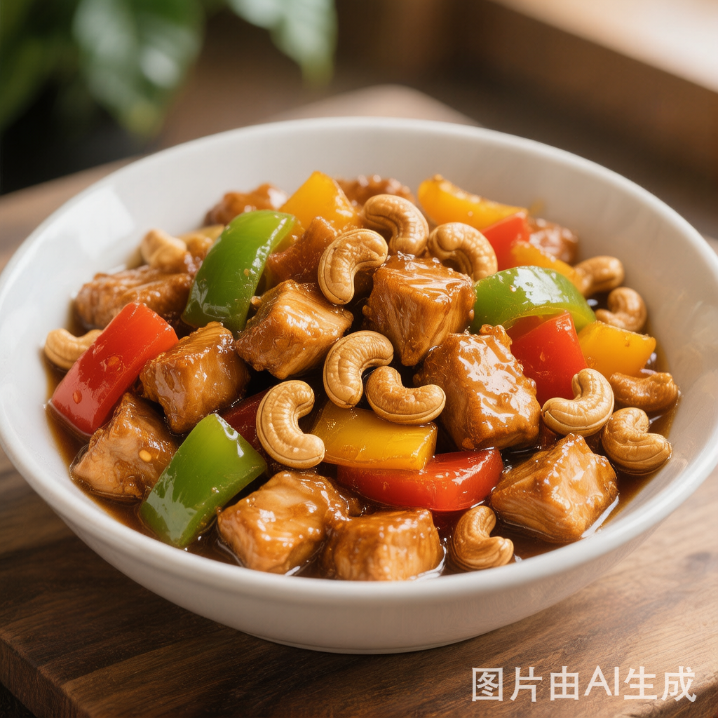 Cashew Chicken 腰果鸡丁 — homemade Chinese food