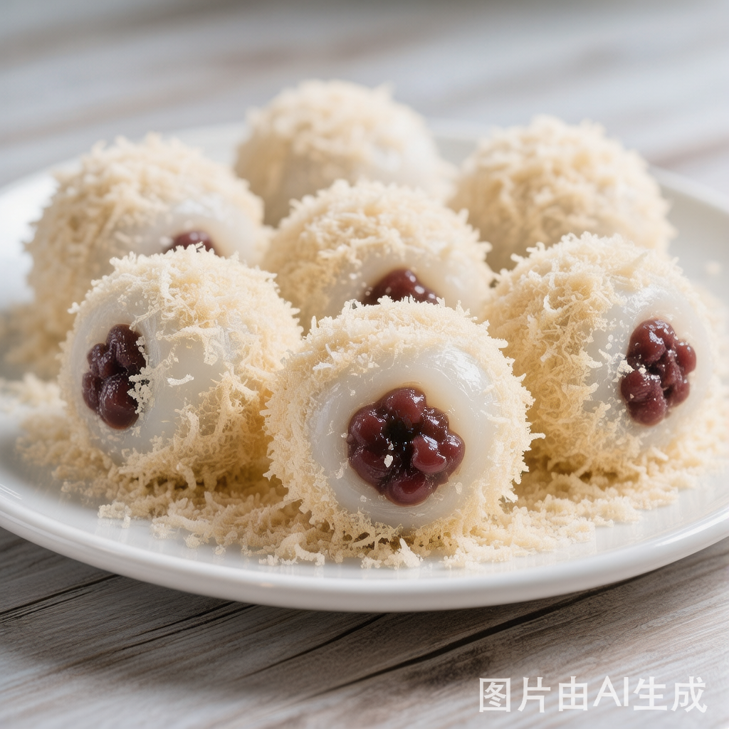 Chinese Rice Pudding (Nuo Mi Fan) 糯米糍 — homemade Chinese food