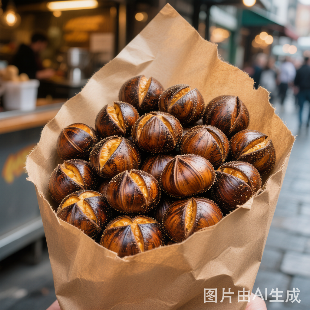 Chinese Roasted Chestnuts 糖炒栗子 — homemade Chinese food