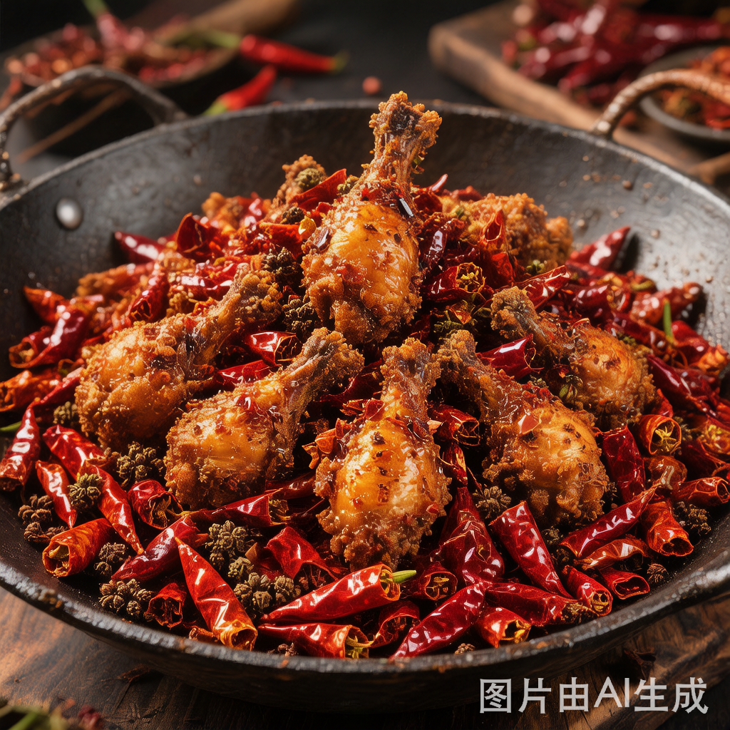 Chongqing Spicy Chicken (La Zi Ji) 重庆辣子鸡 — homemade Chinese food