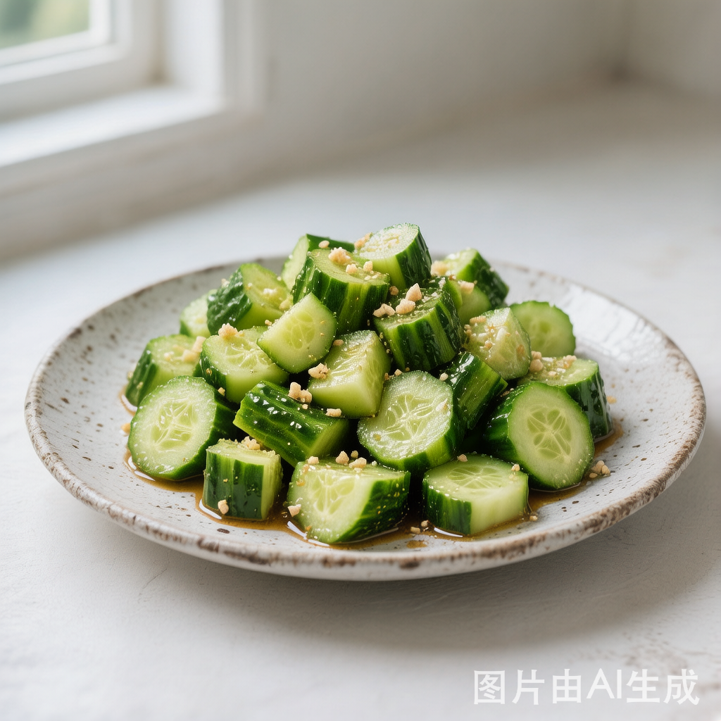 Smashed Cucumber Salad (Pai Huang Gua) 拍黄瓜 — homemade Chinese food