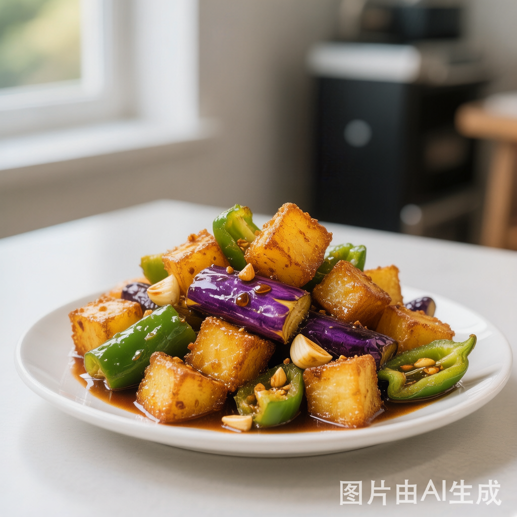 Di San Xian (Dongbei Three Treasures) 地三鲜 — homemade Chinese food