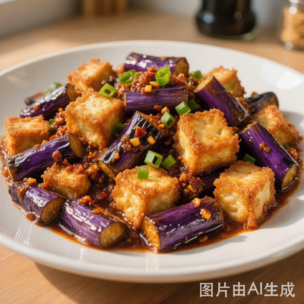 Eggplant Tofu Stir Fry 茄子豆腐煲 — homemade Chinese food