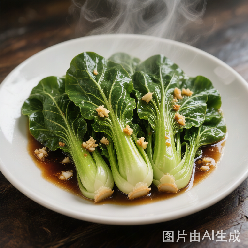 Garlic Bok Choy — homemade Chinese food