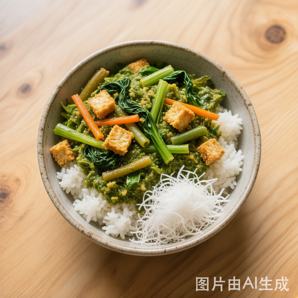 Hakka Lei Cha 擂茶饭 — homemade Chinese food