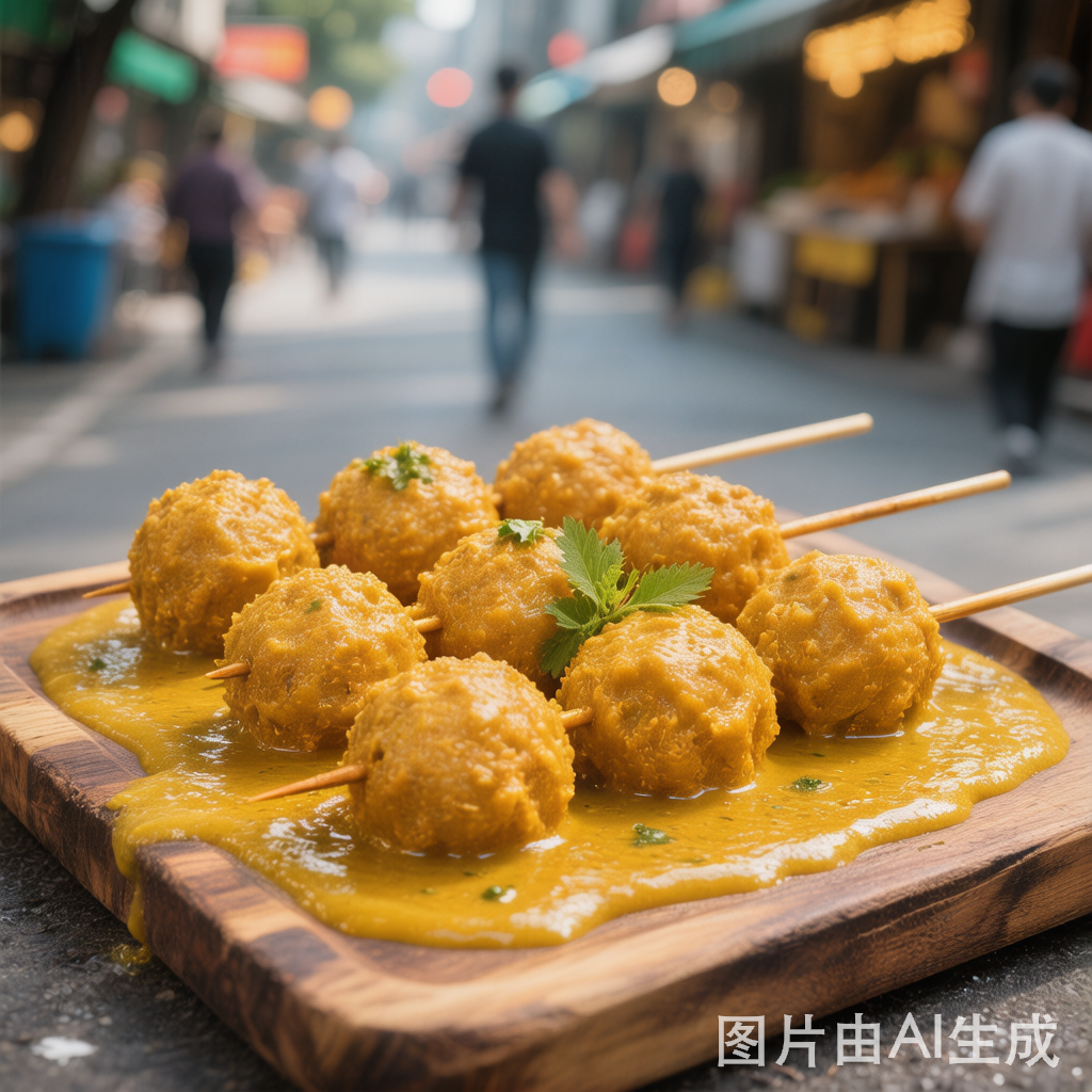 Hong Kong Curry Fish Balls 咖喱鱼蛋 — homemade Chinese food