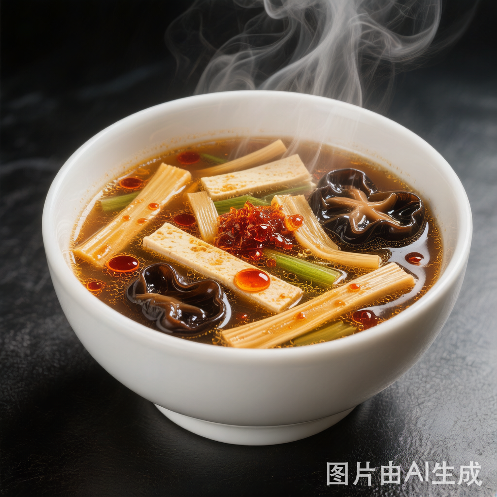 Hot Sour Soup — homemade Chinese food