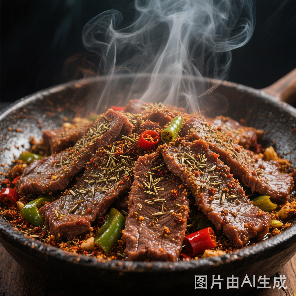 Hunan Cumin Beef 孜然牛肉 — homemade Chinese food
