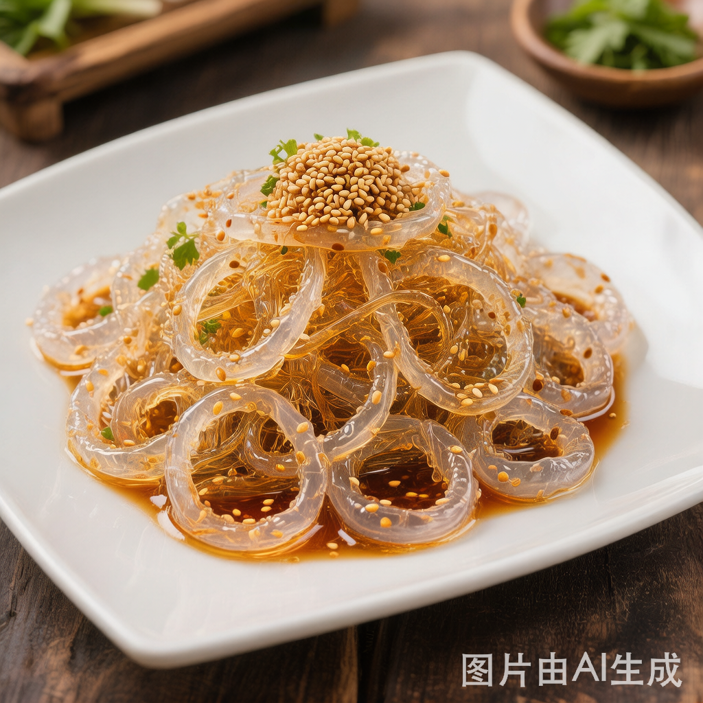 Jellyfish Salad 凉拌海蜇 — homemade Chinese food