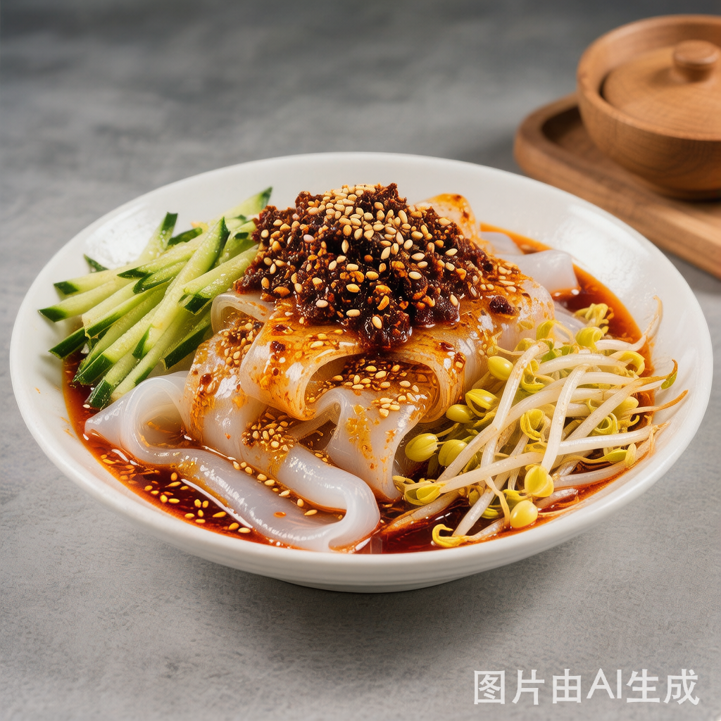 Shaanxi Cold Skin Noodles (Liang Pi) 凉皮 — homemade Chinese food