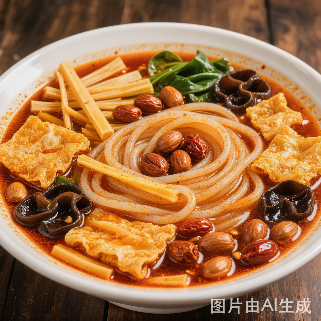 River Snail Rice Noodles (Luo Si Fen) 螺蛳粉 — homemade Chinese food