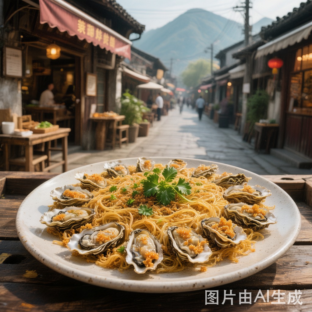 Oyster Omelette 蚝烙 — homemade Chinese food