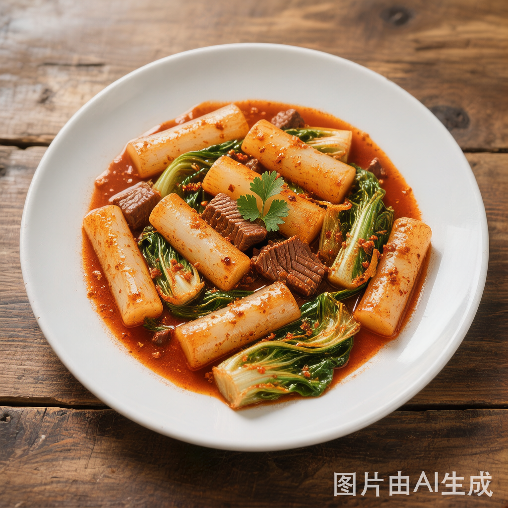 Stir-Fried Rice Cakes (Nian Gao) 炒年糕 — homemade Chinese food