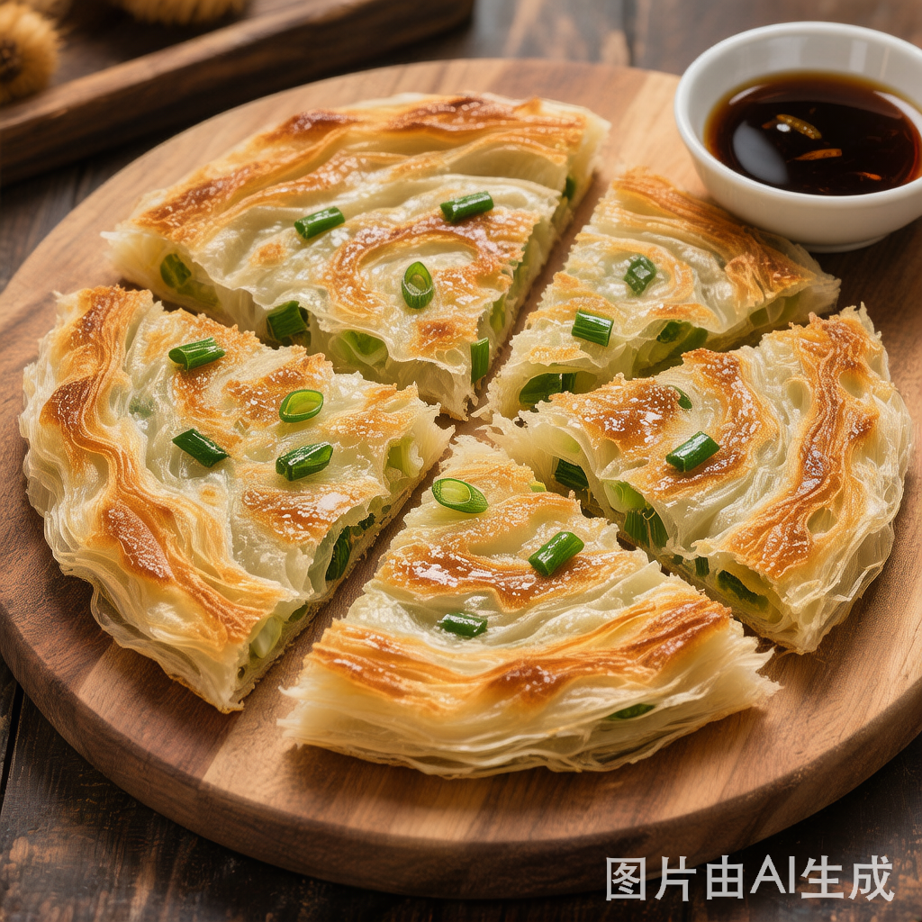 Scallion Pancakes — homemade Chinese food