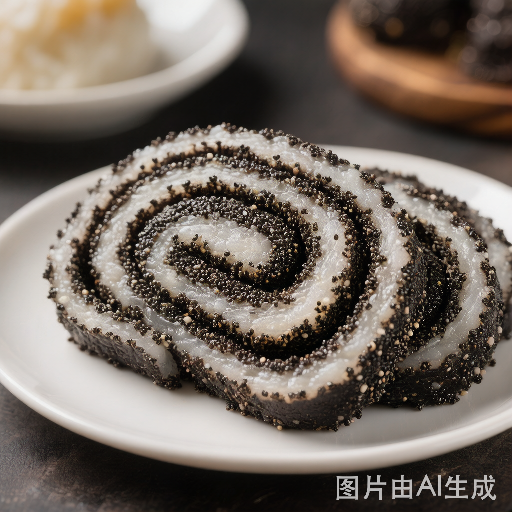 Sweet Sesame Rolls 芝麻卷 — homemade Chinese food