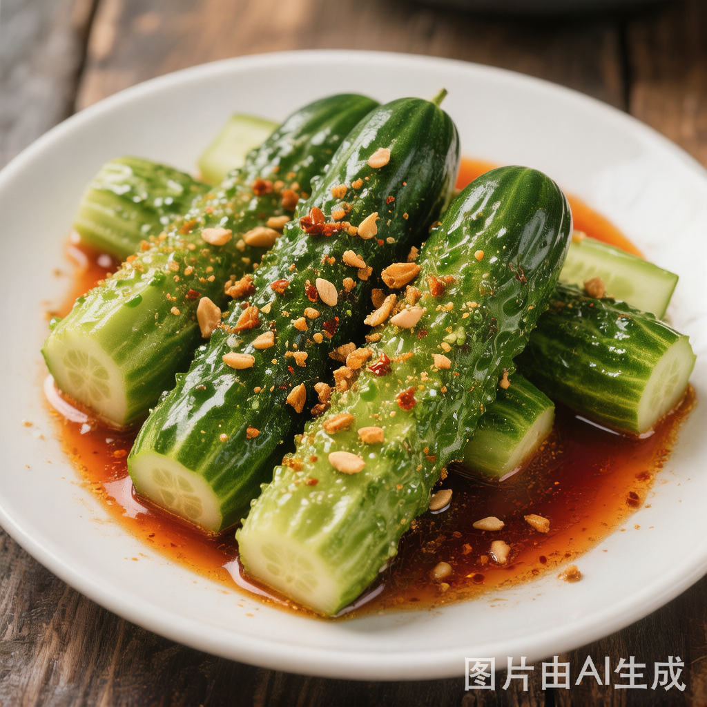Smacked Cucumber with Peanut 花生碎拍黄瓜 — homemade Chinese food