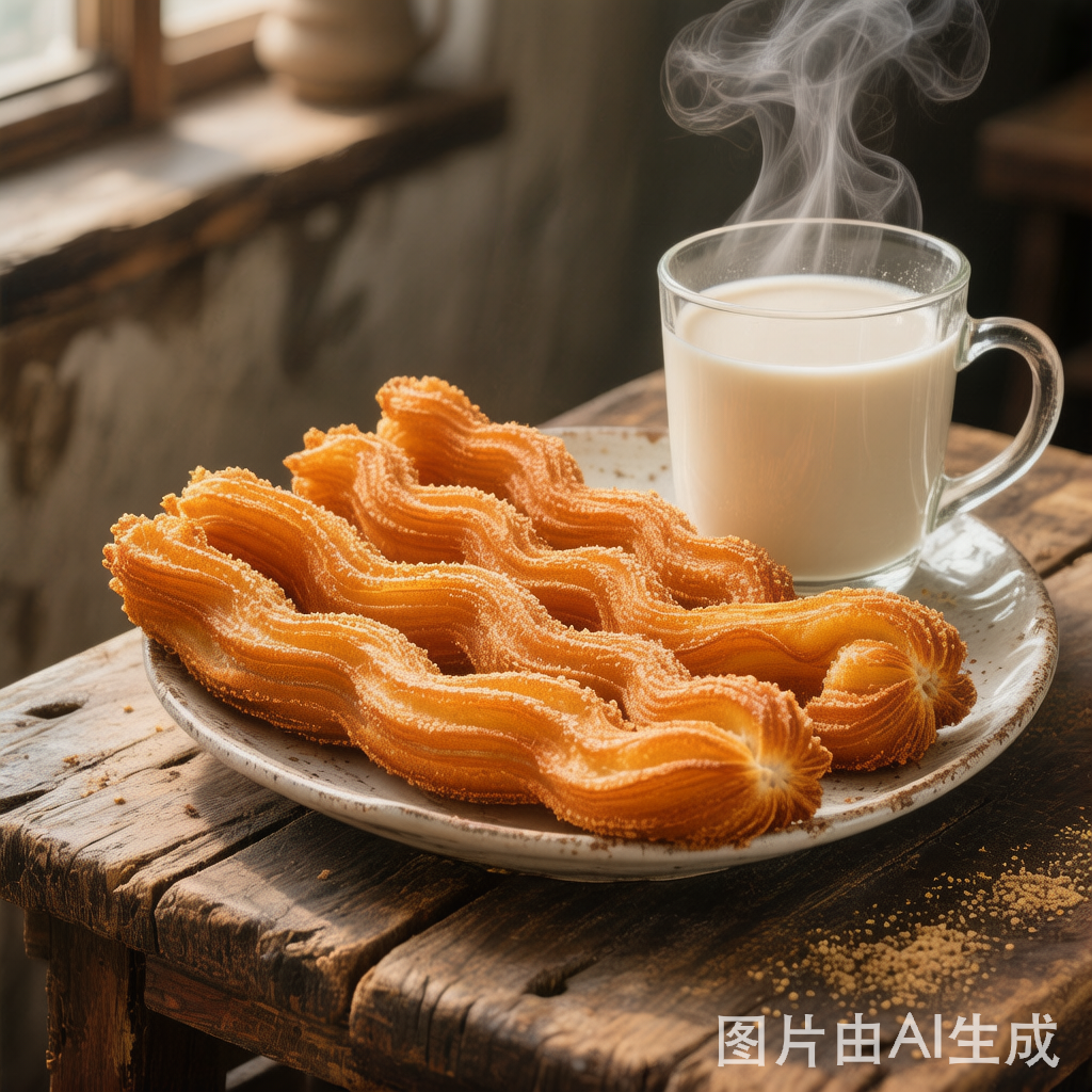 Soy Milk and You Tiao Breakfast 豆浆油条 — homemade Chinese food