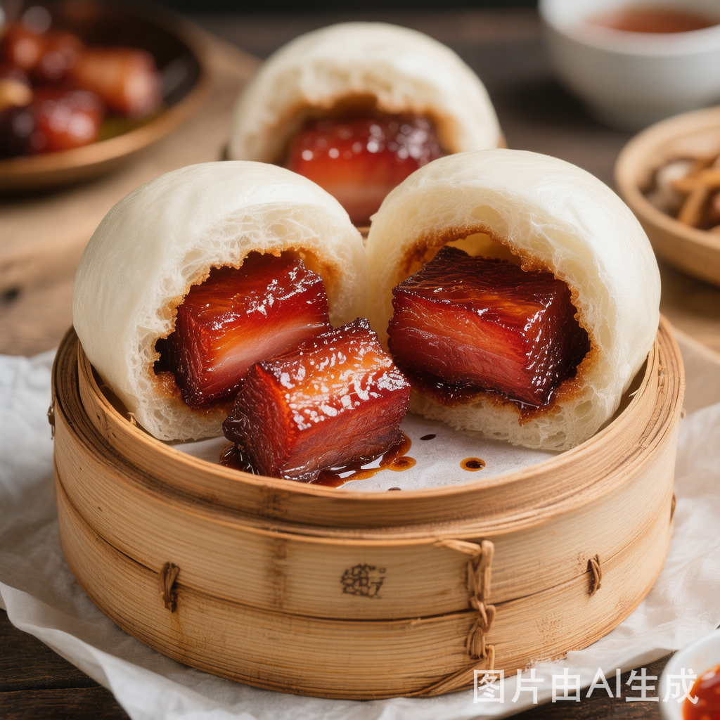 Steamed BBQ Pork Buns (Char Siu Bao) 叉烧包 — homemade Chinese food