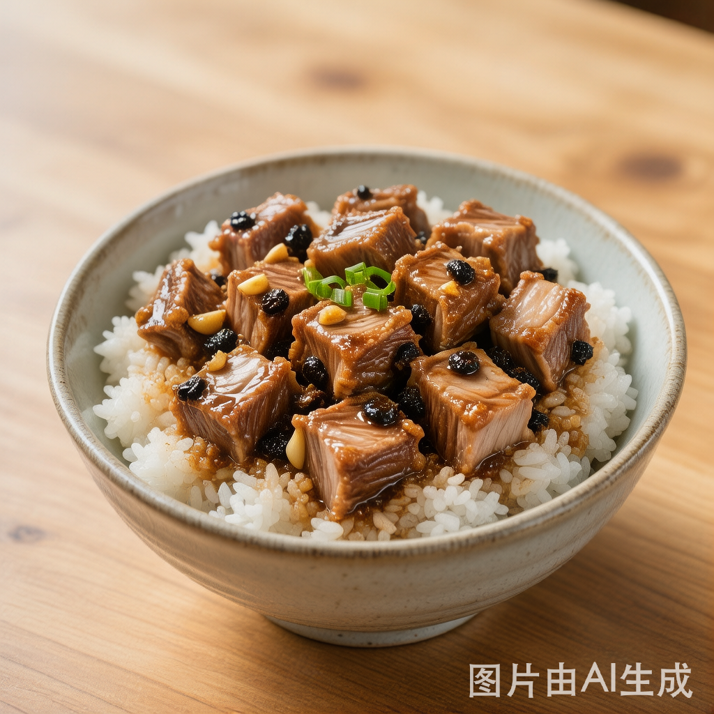 Steamed Ribs Rice 排骨蒸饭 — homemade Chinese food
