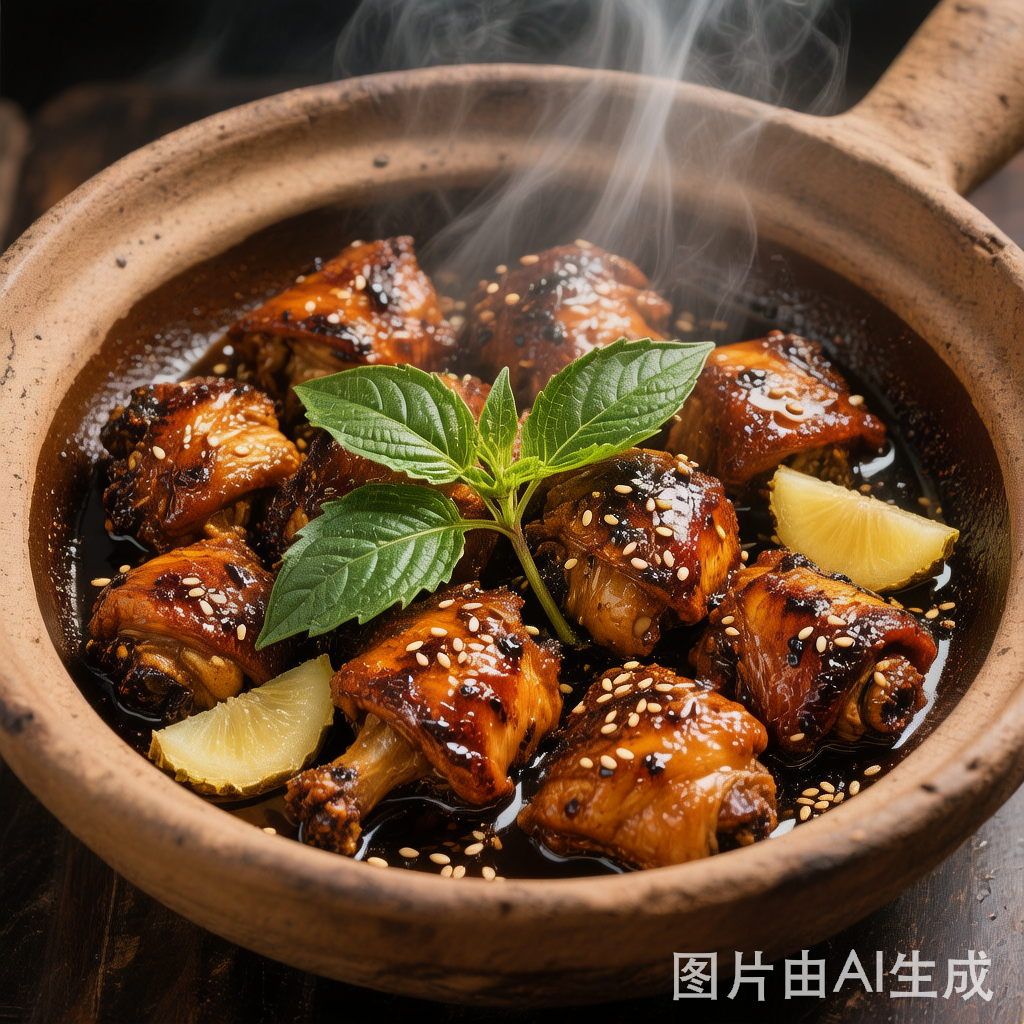 Three Cup Chicken — homemade Chinese food