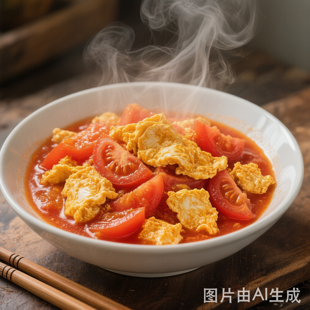 Tomato Egg — homemade Chinese food
