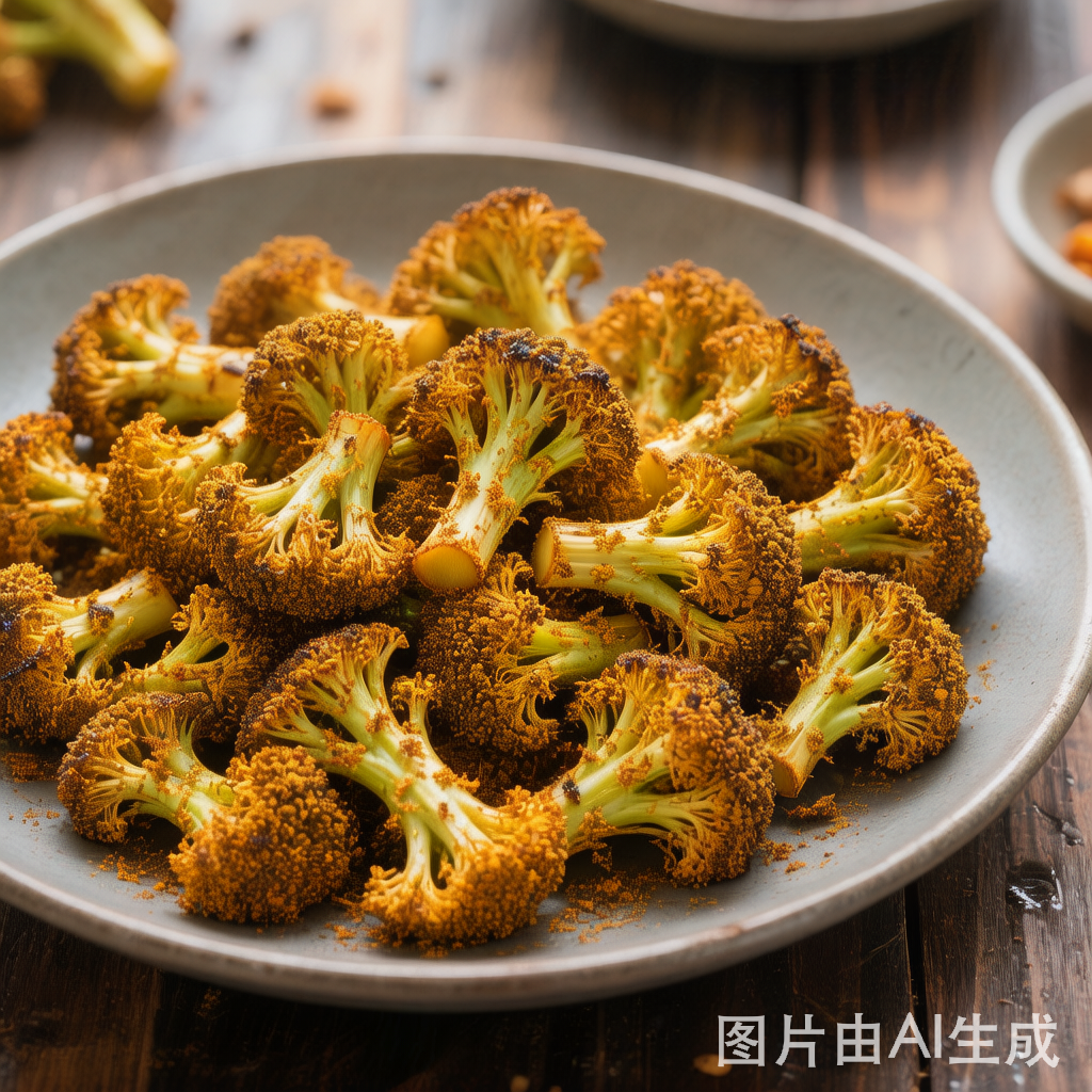 Turmeric Cauliflower 姜黄菜花 — homemade Chinese food