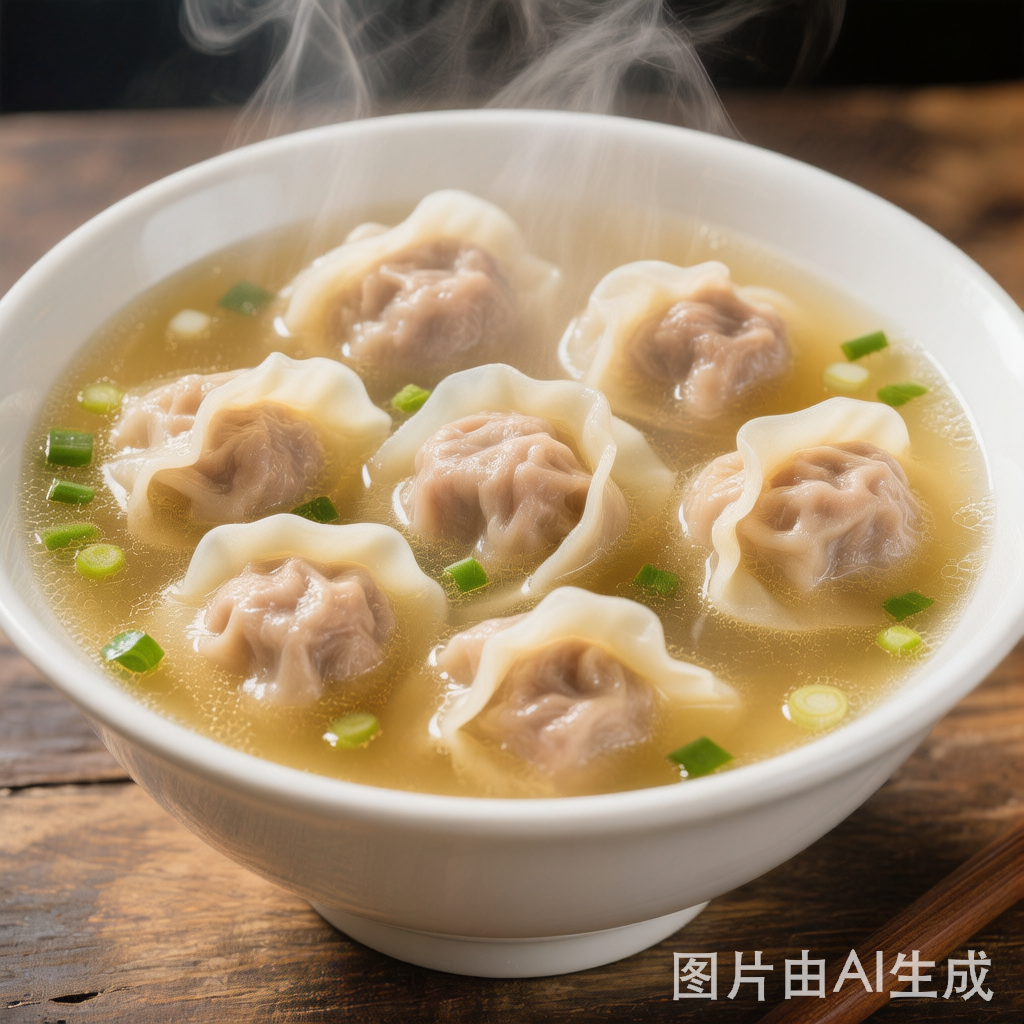 Wonton Soup 馄饨汤 — homemade Chinese food